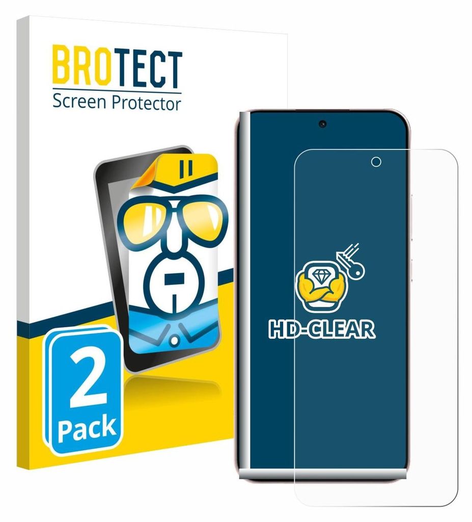 2x Für Oppo Reno 14 Schutzfolie BROTECT Displayschutz Produktbild 