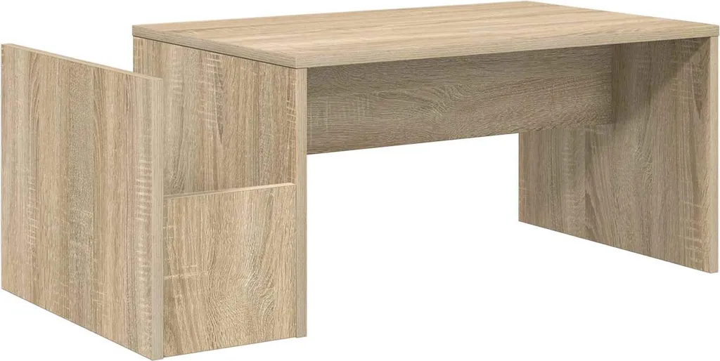 Tavolino Basso Rovere Sonoma 90x45cm - Arredo Soggiorno Contemporaneo