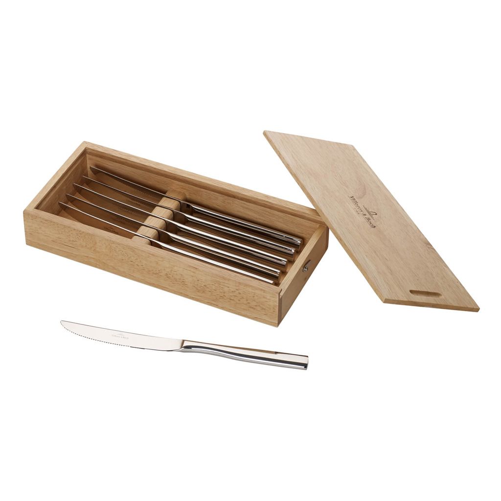 Villeroy & Boch Piemont Pizzamesser / Steakmesser Set 6-tlg.
