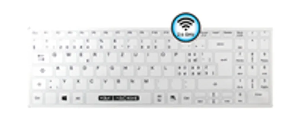 Clavier pour cabinet médical sans fil Its Cool Flat lavable blanc
