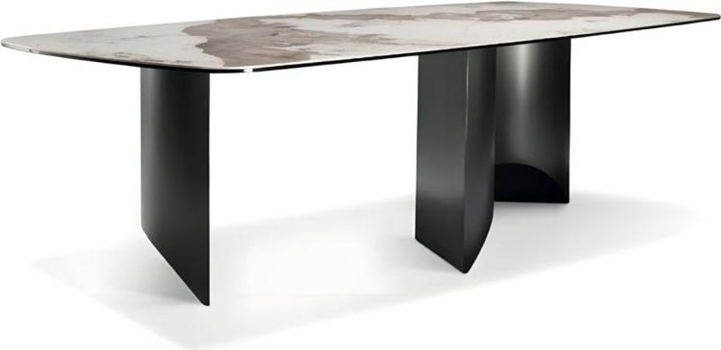 Esstisch Beige Esszimmer Tische Modern Luxus Tisch Elegantes Design