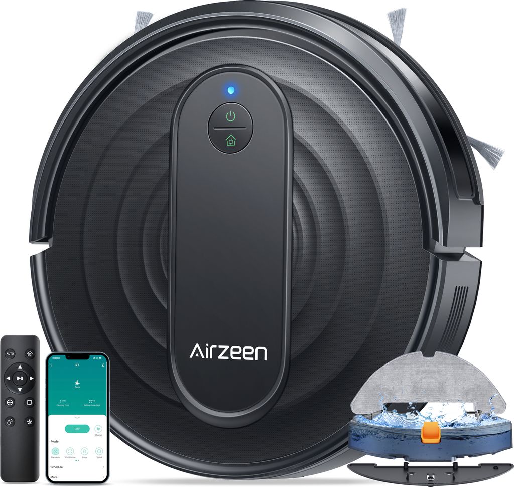Airzeen Saugroboter mit Wischfunktion , 3in1 Produktbild