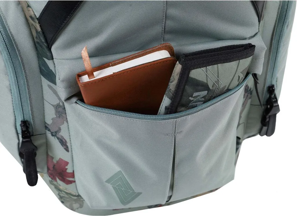 Nitro Daypacker Two Zaino Unisex – Stile Retrò, 15" Laptop, Scomparto Occhiali