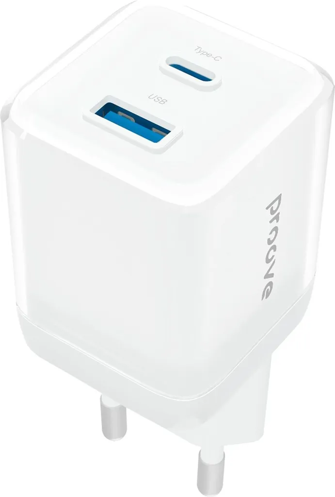 Prise Intelligente 30W Power Delivery et QC 3.0 Proove Blanche WCPU30111202