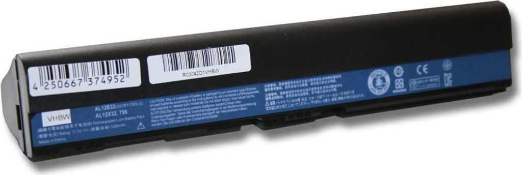 vhbw Akku Ersatz für Acer KT.00407.002, AL12B31, AL12B32, Produktbild 