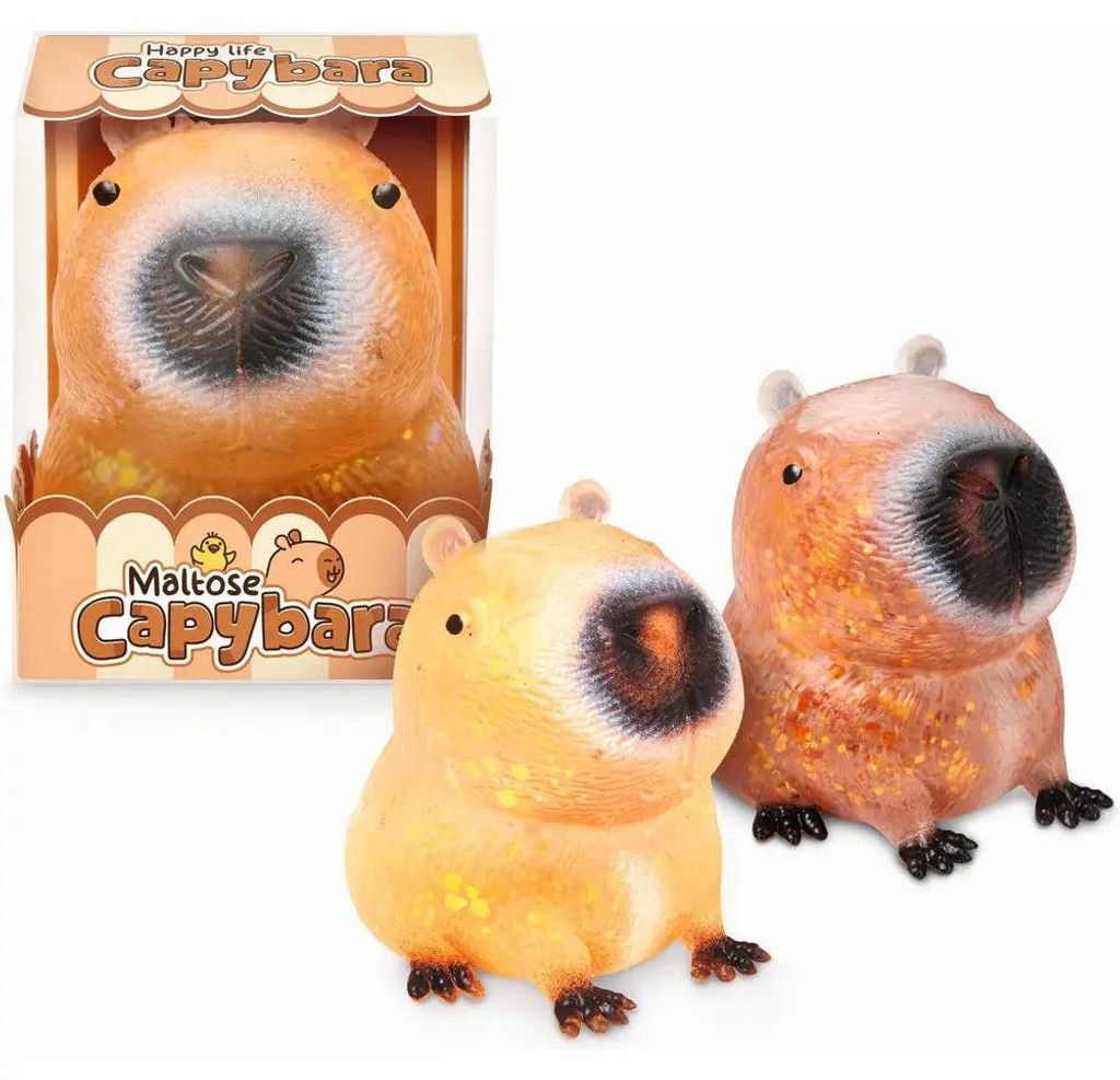 Trendhaus Handelsgesellschaft Glitzer Maltose Capybara Produktbild 