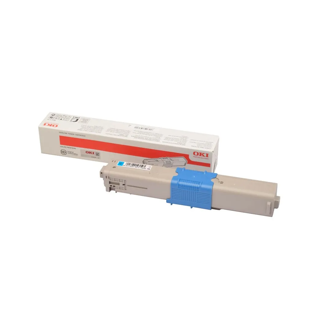 Toner Cyan OKI pour Bureautique - Compatible C332 / MC363 Haute Densité