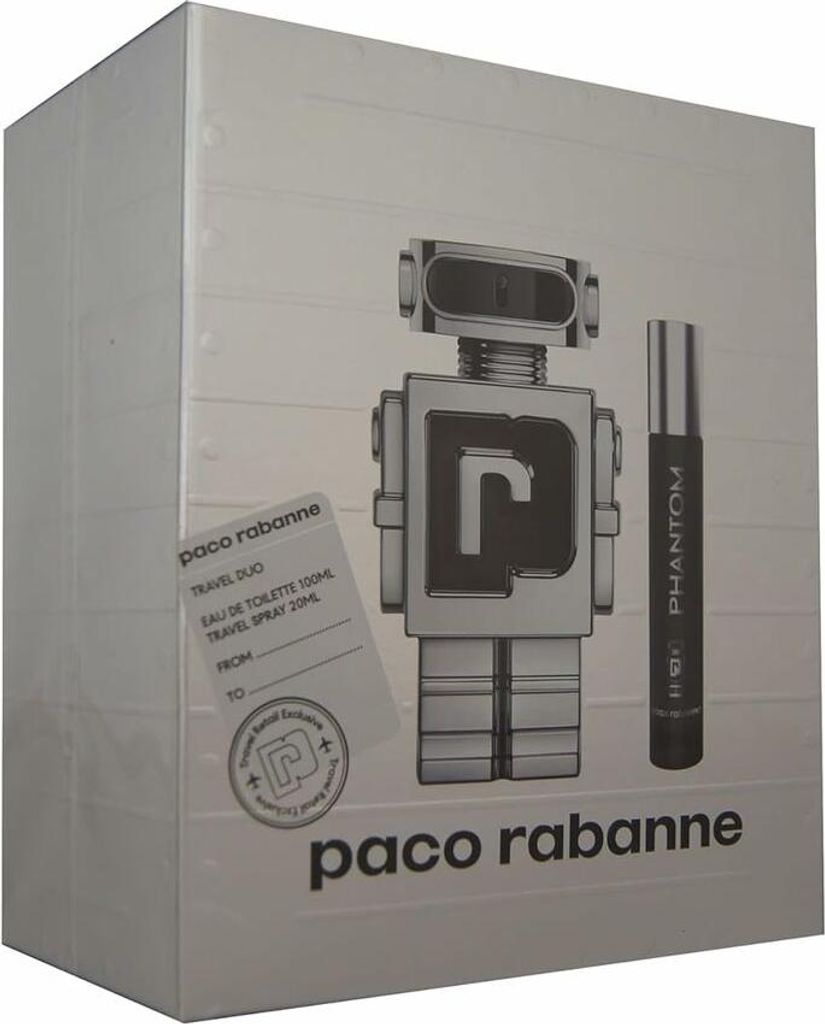 Set mit Herrenparfüm Paco Rabanne Phantom EDT 2 Stücke