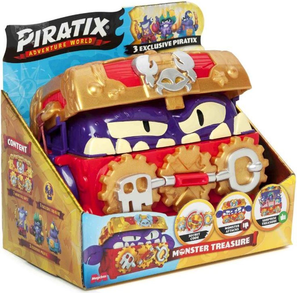 PIRATIX Tesoro dei mostri Zestaw, figurka Immagine del prodotto 