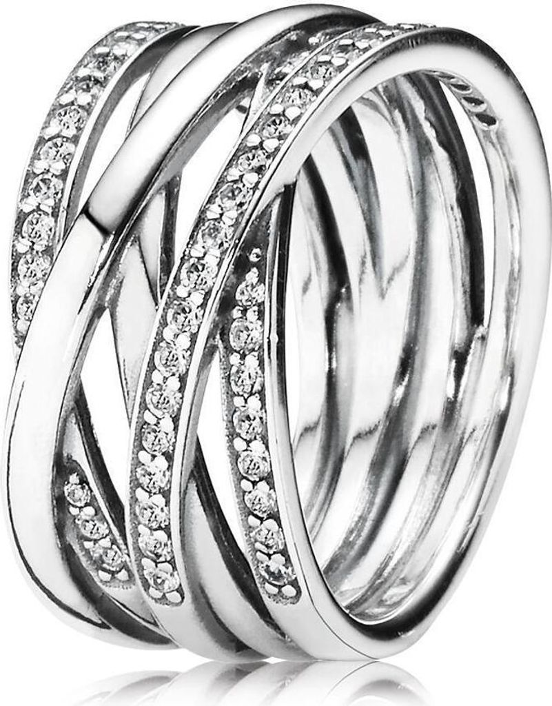 Ring aus 925er Silber mit Zirkonia von PANDORA 190919CZ Produktbild 