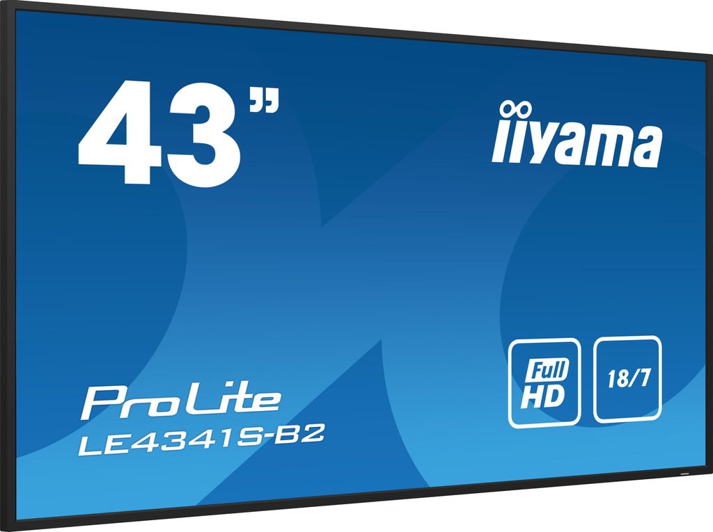 IIYAMA 108cm (43") LE4341S-B2 16:9 3xHDMI+VGA IPS retail Obrázok produktu 