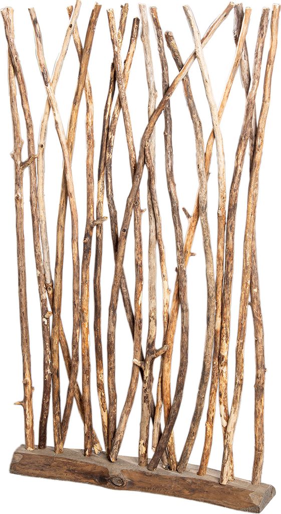 Gilde Standrelief, "Spazio", Holz, naturfarben, VE 1, L. 12 Produktbild 