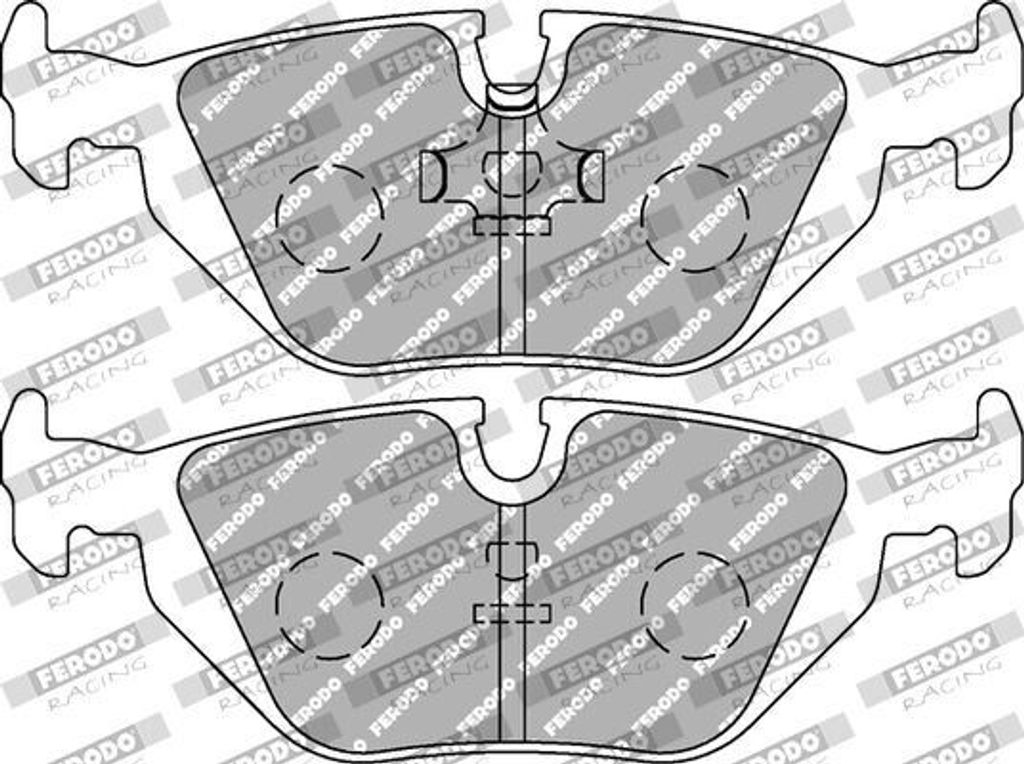 Bremsbelagsatz, Scheibenbremse FERODO FCP850R