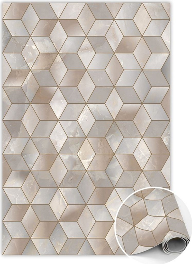 Mehrzweck-Vinylmatte - Teppich mit trendiger Grafik 60x90 Produktbild 