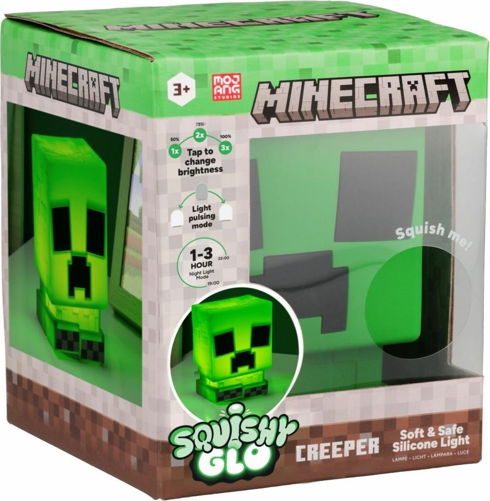 Minecraft Light SquishyGlo Creeper Obrázok produktu 