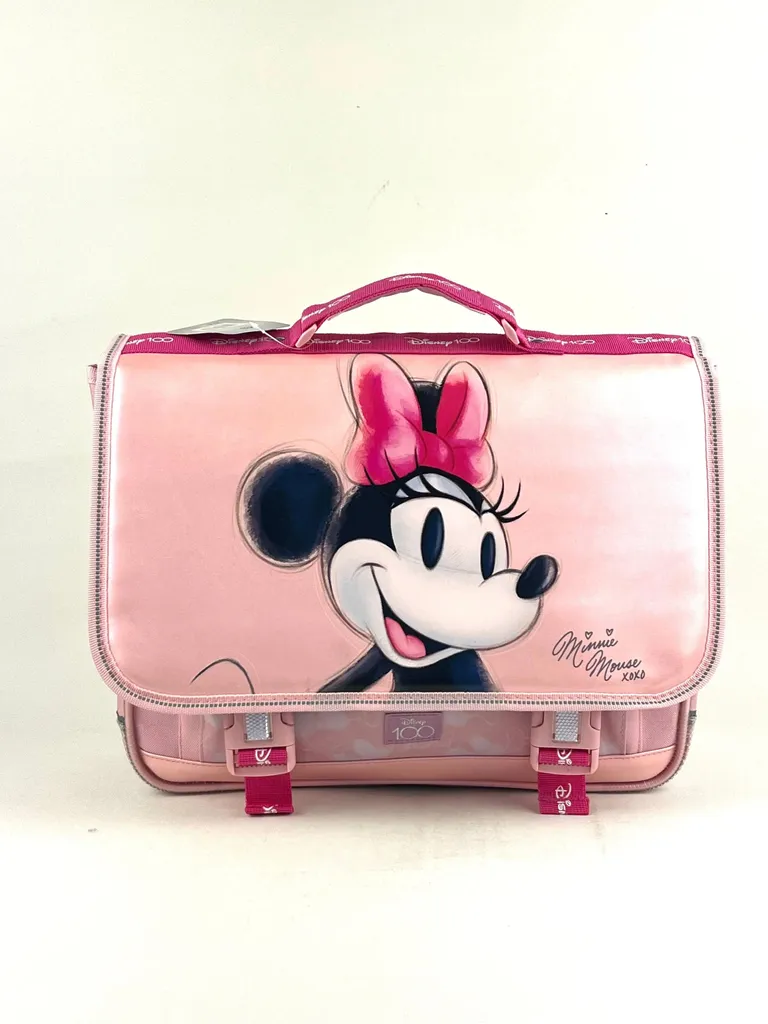 Grand Cartable Scolaire Minnie 41cm - Sac à Dos Fille École Primaire