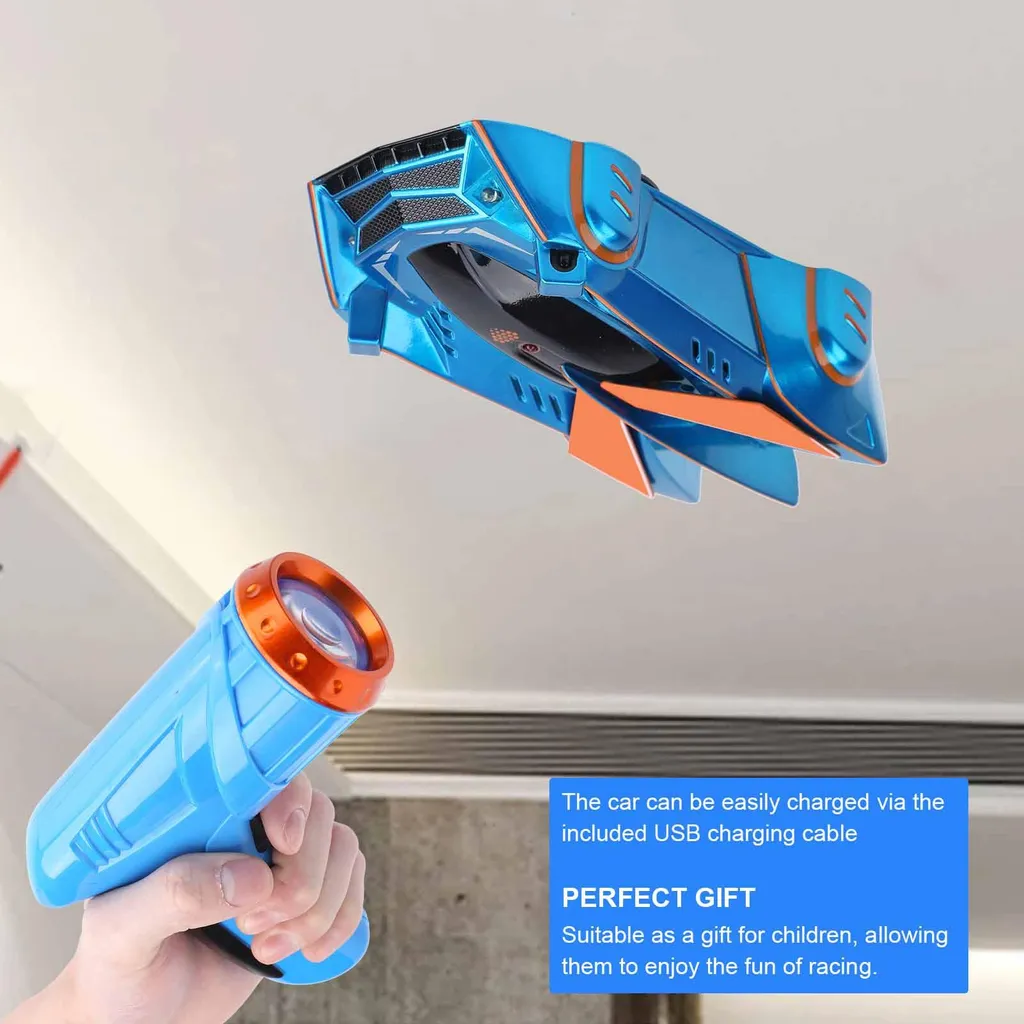Voiture Télécommandée pour Enfant : Course Infrarouge sur Mur et Sol