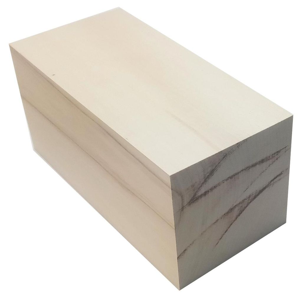1 Stück Lindenholz, unbehandelt zum Drechseln oder Produktbild 