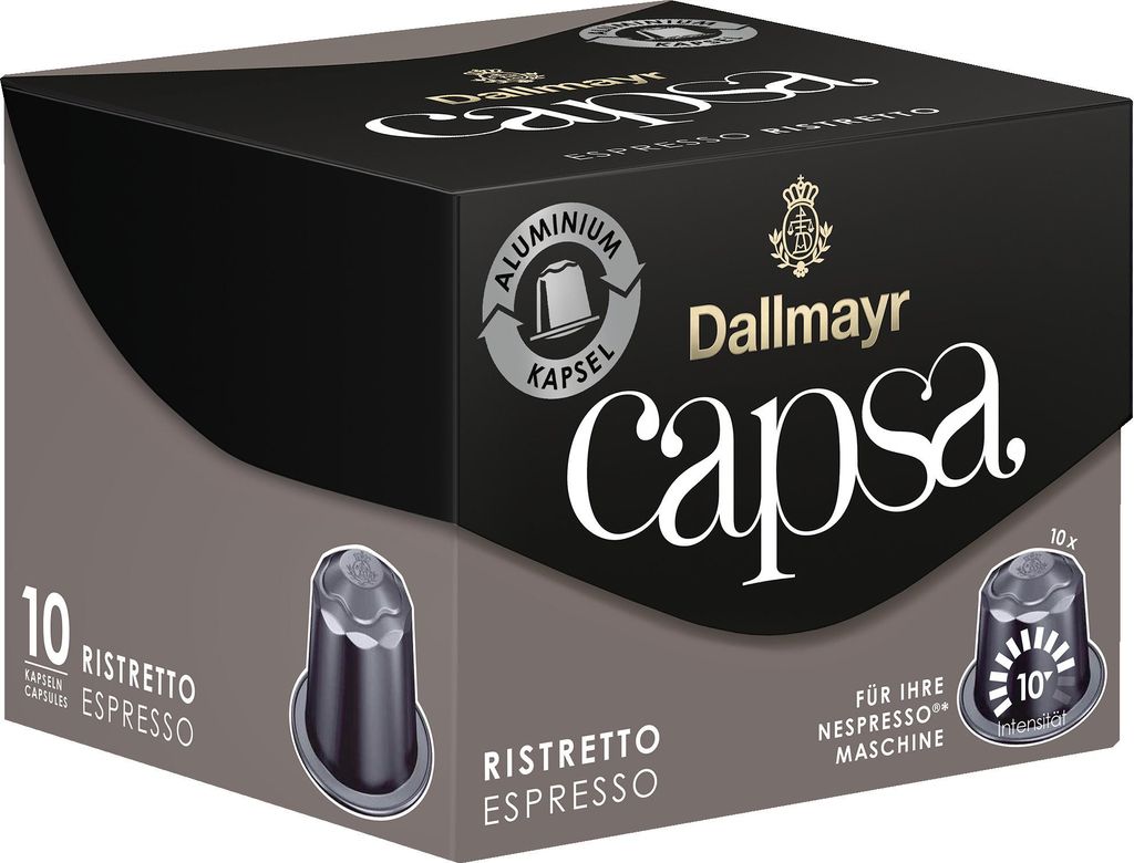 Dallmayr 103 000 000 Caffè Capsa Espresso Ristretto Capsule Immagine del prodotto 