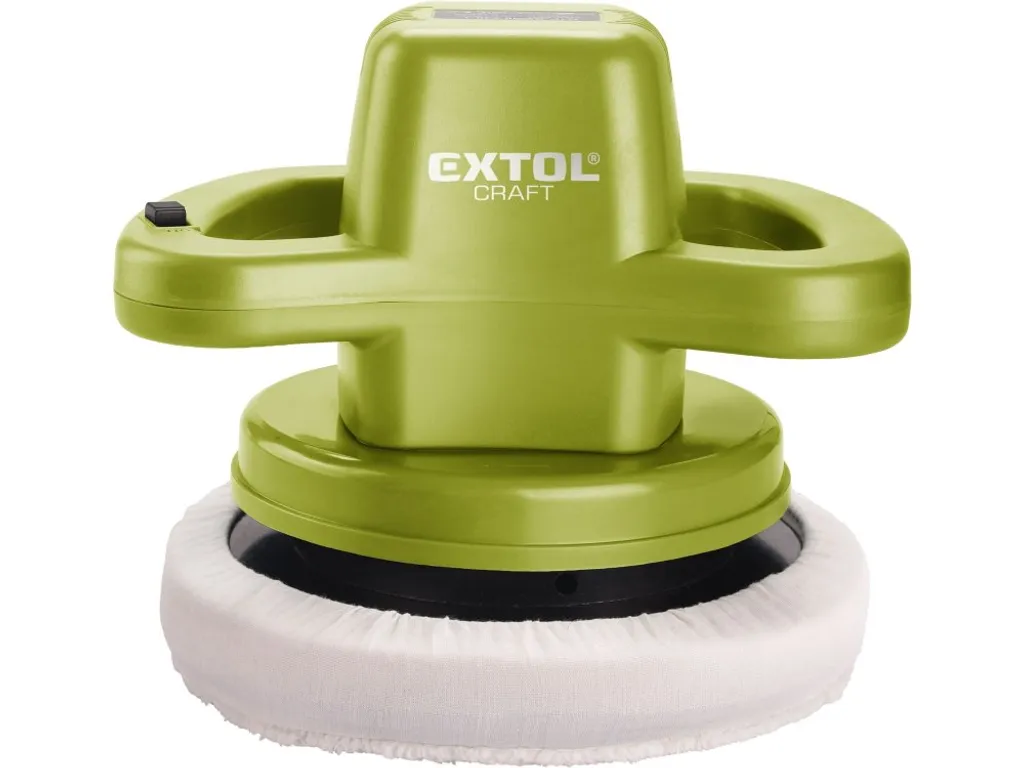 Polisseuse corporelle EXTOL CRAFT 140W - Lustreuse auto filaire Ø240 mm