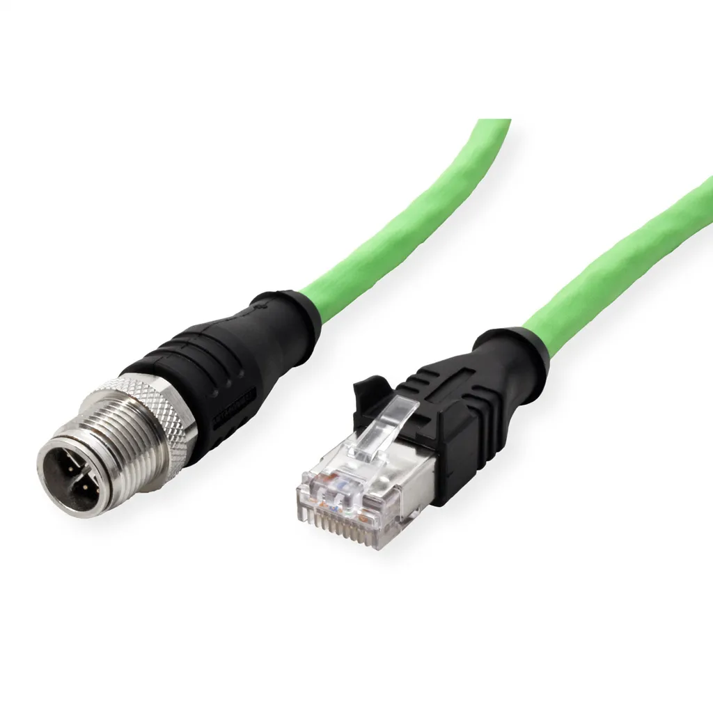 Cavo Metz Connect M12 X-Coded a RJ45 1m | High-Speed Vision Systems - 5