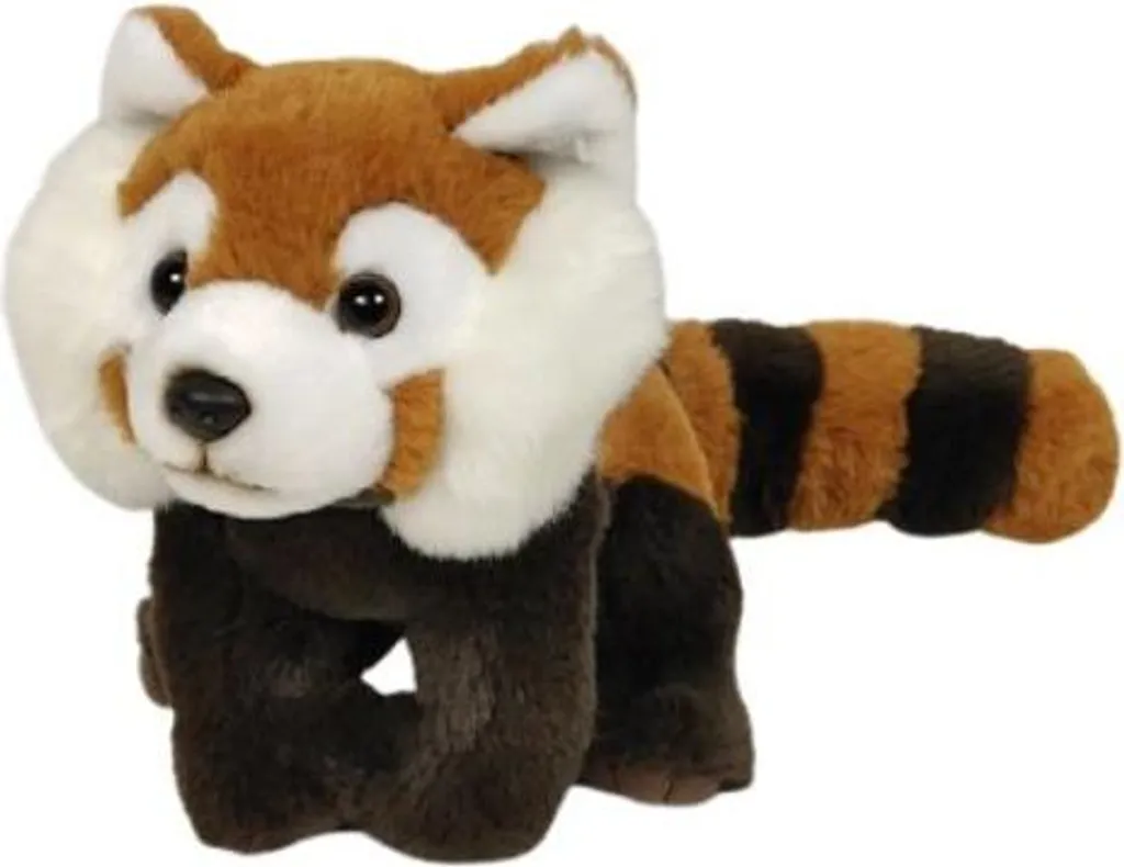 Panda roux 22cm ultra doux - Peluche réaliste aux finitions soignées