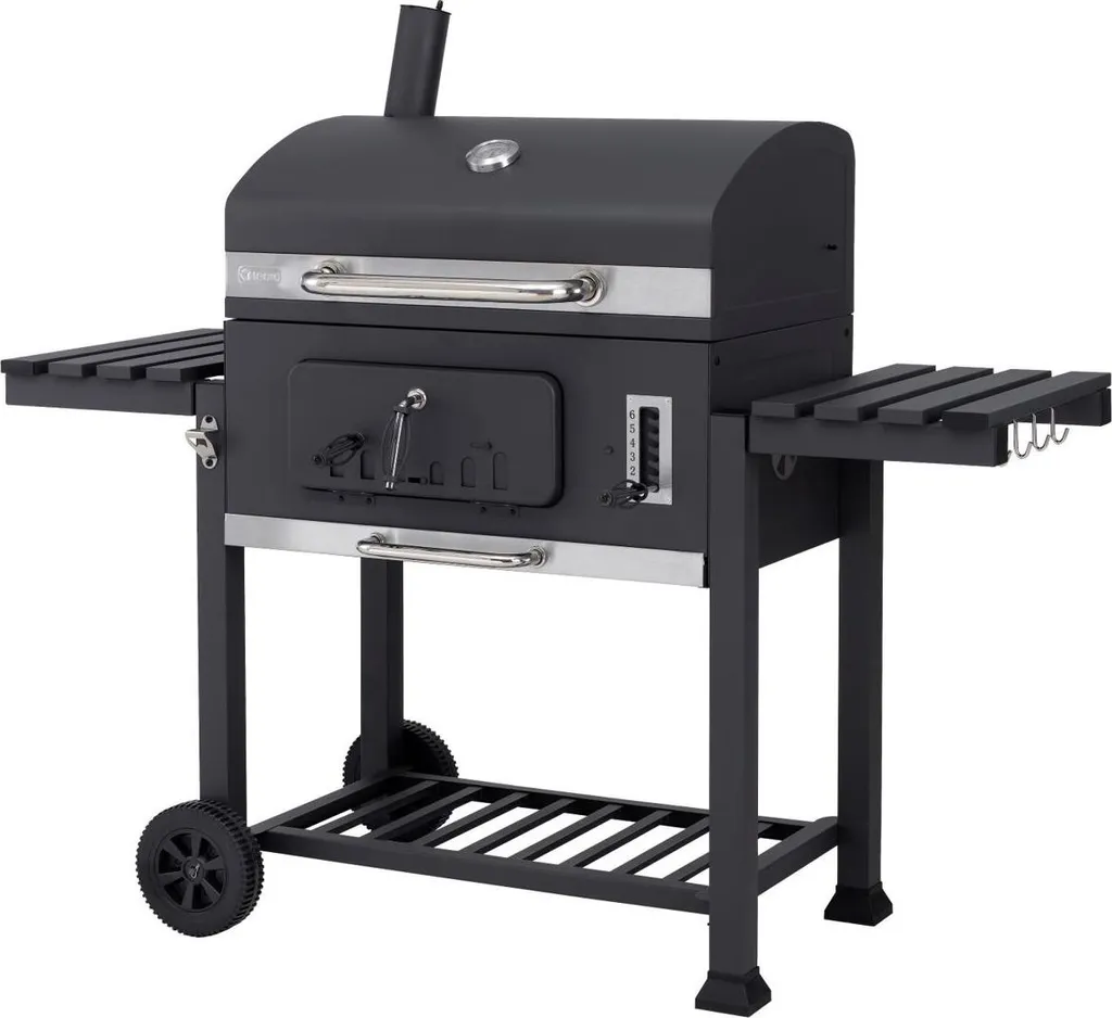 Grand barbecue chariot Toronto XXL Tepro pour grillades au charbon