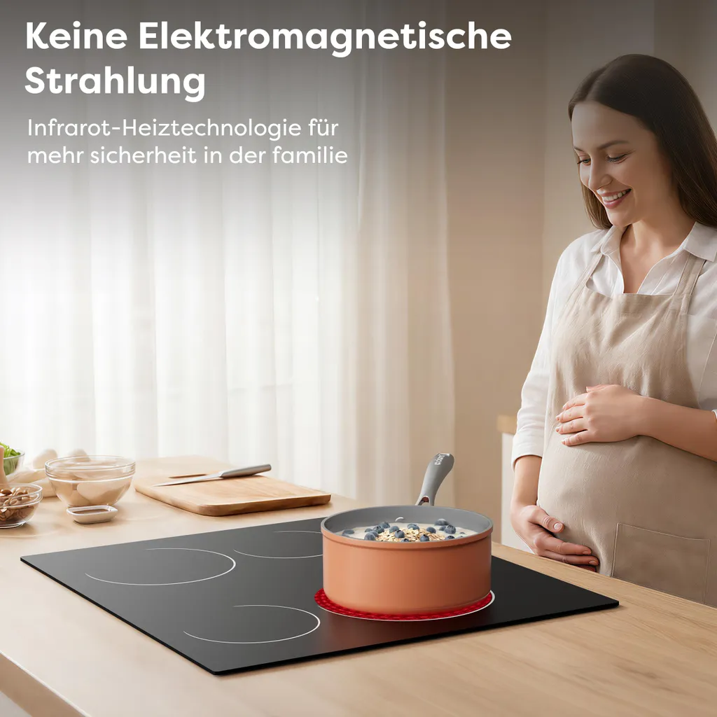 Plaque de cuisson vitrocéramique CDVER64B CDV Touch Control 6400W 60cm - 8