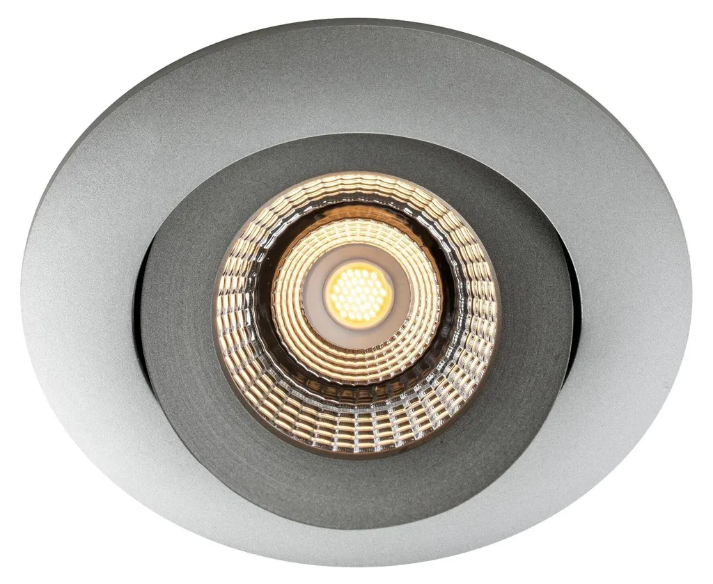 Luminaire LED SLC Allround 360d ALU 4000K CRI95 IP44 contre zones d'ombre