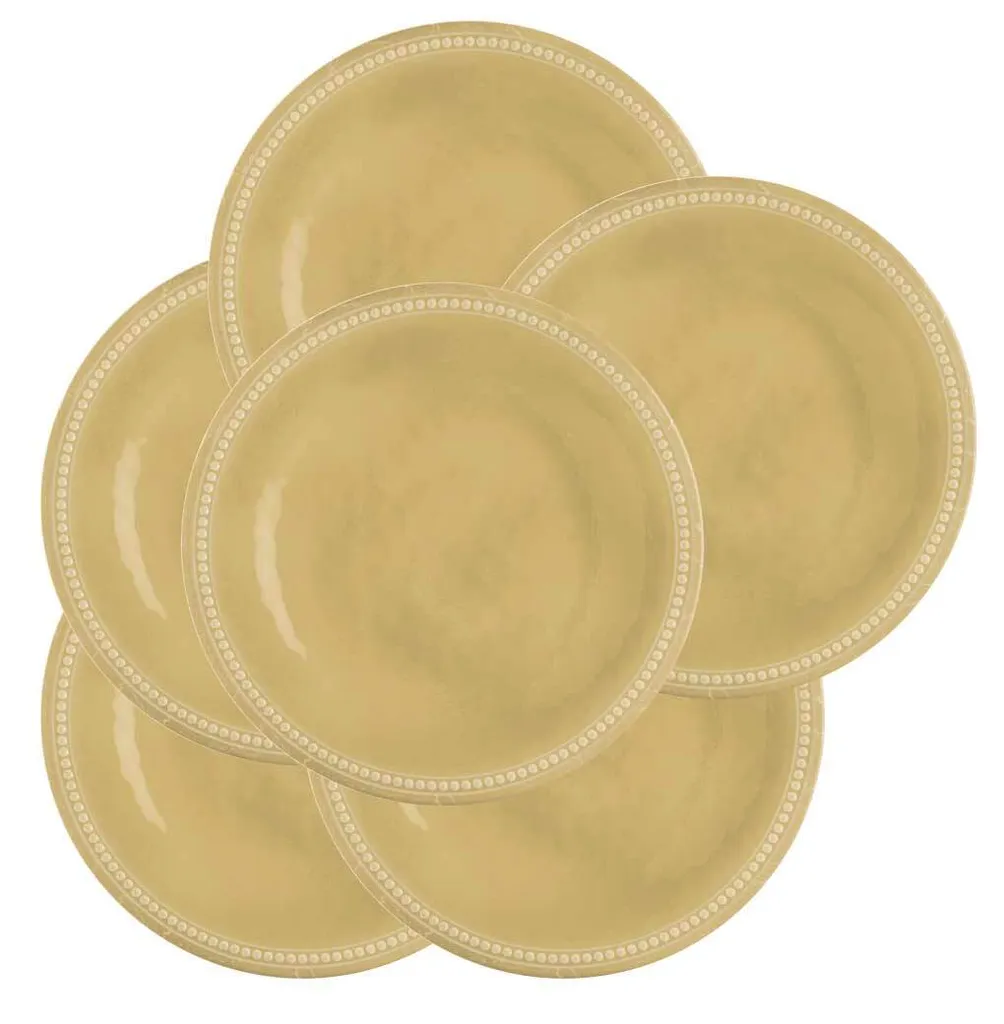 Assiette plate mélamine 27cm Harmony Sunset : Fini la vaisselle cassée