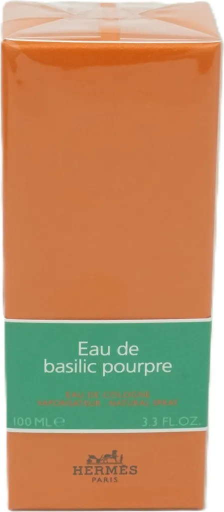 Hermès Eau de Basilic Pourpre 100ml : Fraîcheur Durable contre la Chaleur