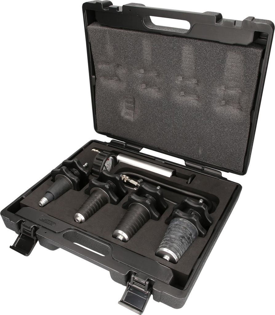 KS Tools Kühlsystem-Expander-Konus-Diagnose-Satz, 5-tlg
