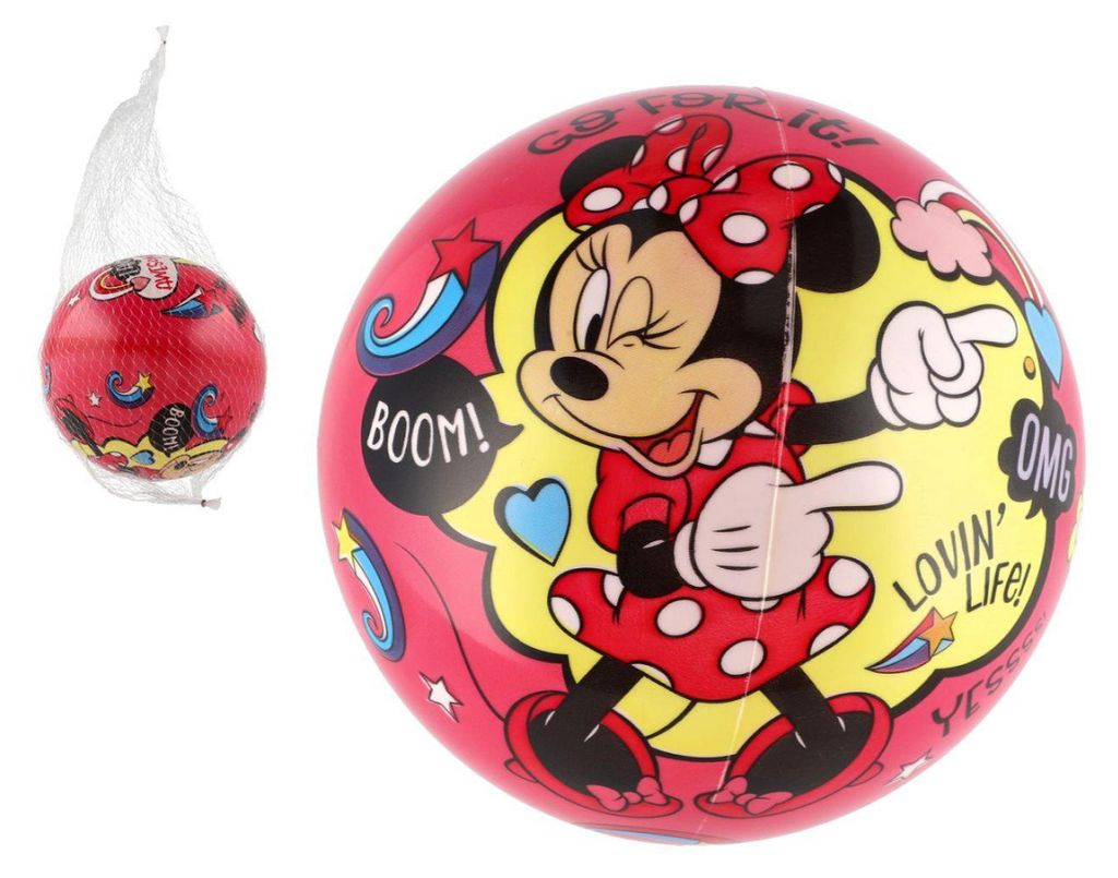 Aufblasbarer Minnie Maus Ball, 23 cm, in einer Produktbild 