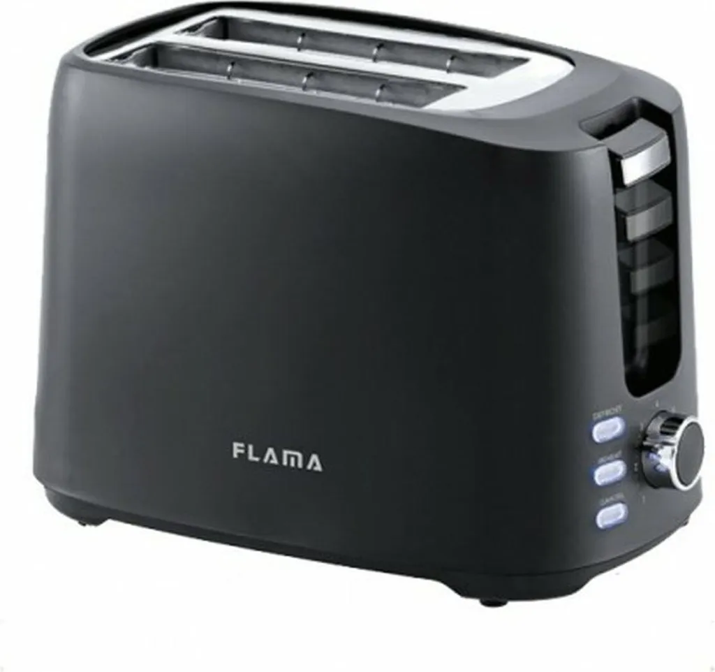 Grille-pain Flama 945FL 750 W - Toasteur compact avec 7 niveaux de brunissage