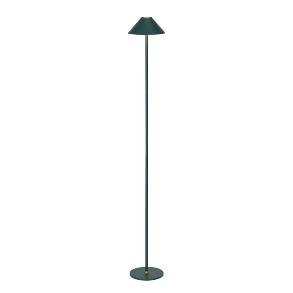 Lampe sur pied LED HYGGE Ø 19 cm avec batterie intégrée - Vert Foncé