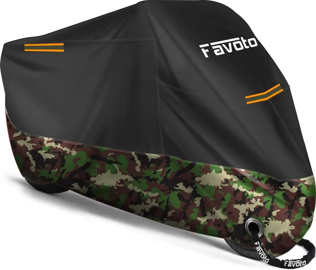 Protection Moto Extérieure Intempéries et Poussière - Format XXL 210D