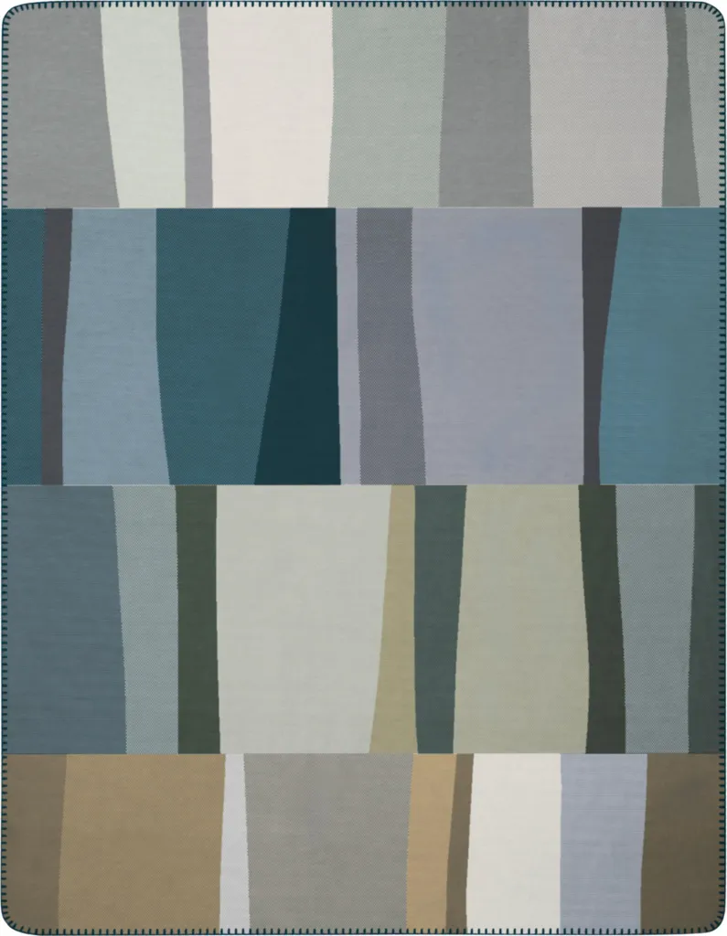 Plaid Hypoallergénique 150x200cm Verdant Vibes - Fini les Couvertures Rêches