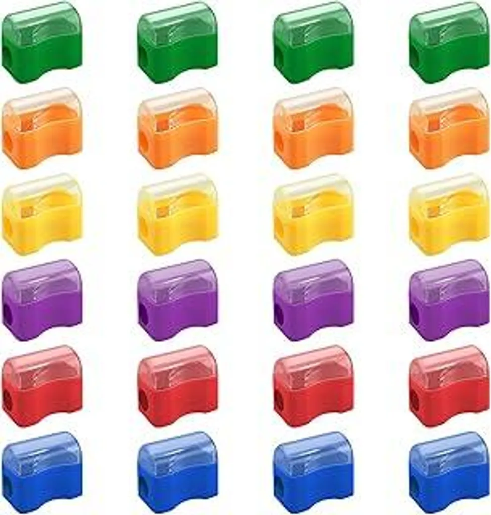 24 Mini Forbici Manuali Riutilizzabili - Stock Convenienza per Uffici