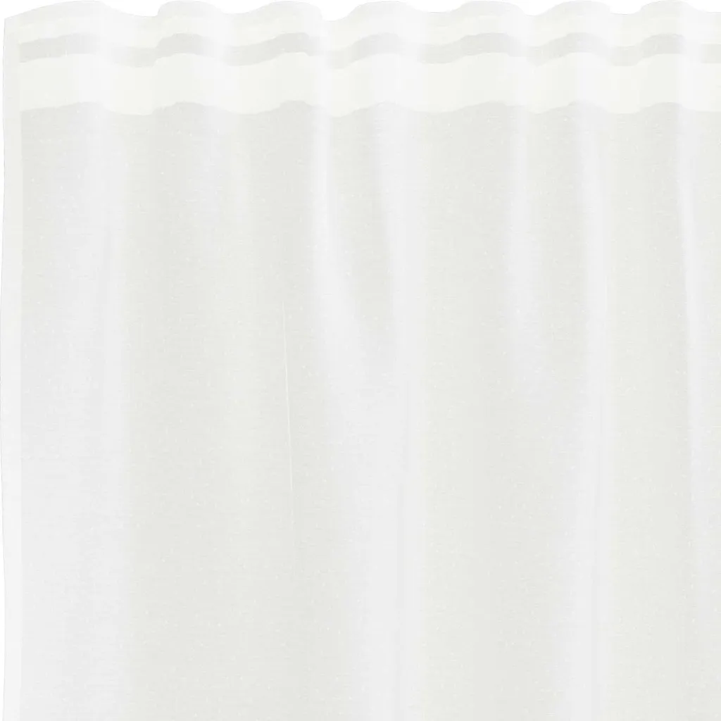 Tenda in Pizzo Bianco 200x1200 cm - Eleganza Vintage per Grandi Vetrate - 4