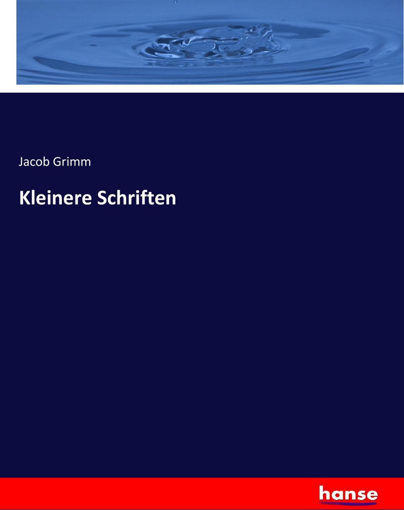 Kleinere Schriften