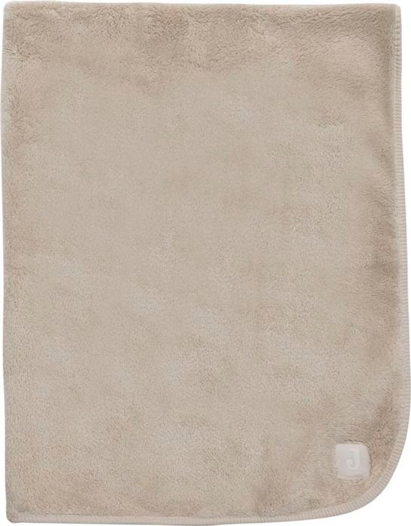 Jollein Bettdecke - Basic Jersey/Sherpa - 100 x 150 cm - Warm Sand | Bettwäsche Babybett