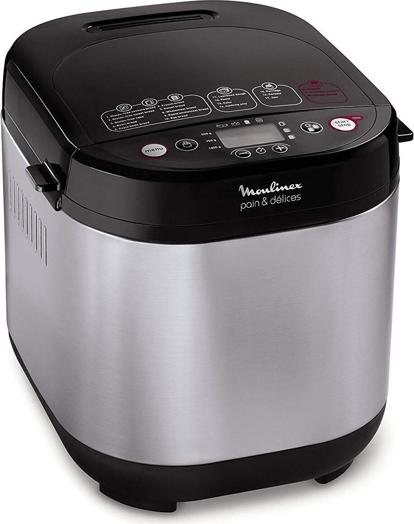 Chlebostroj Moulinex OW240E30 650W nerezová oceľ čierna Obrázok produktu 