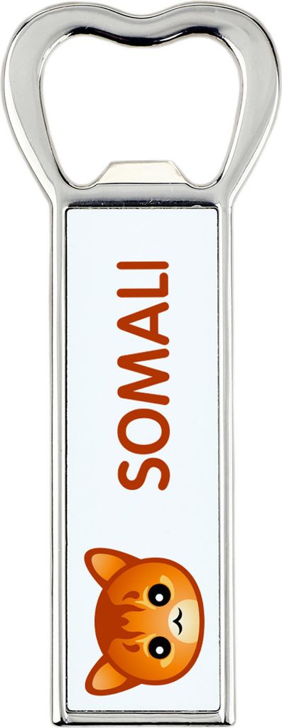 Somali - Flaschenöffner mit Grafik und Logo der Marke Art-Dog