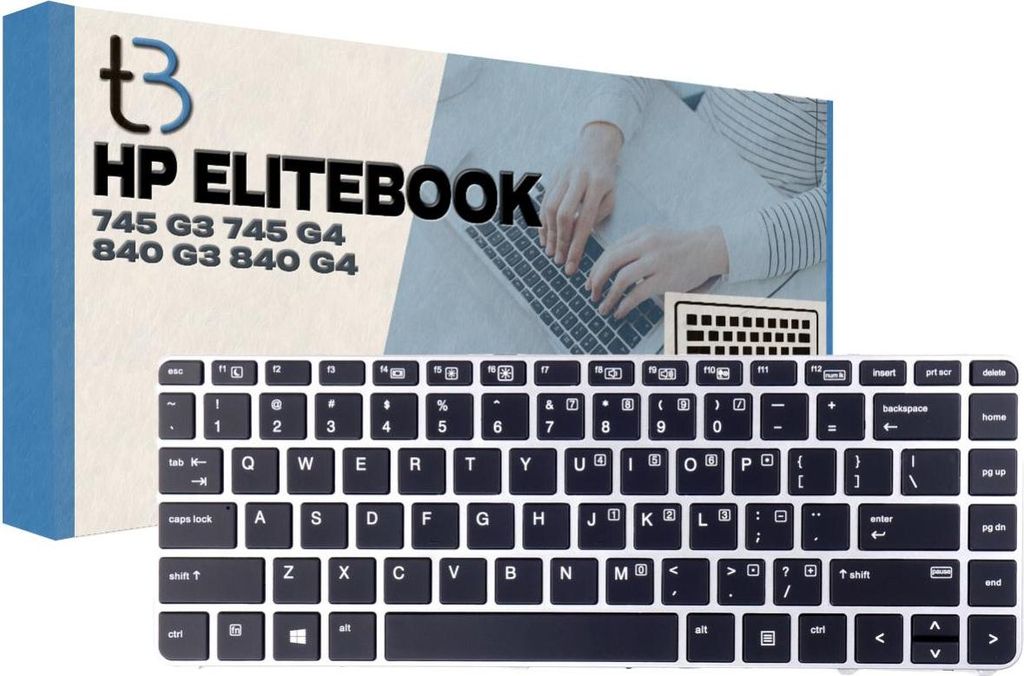 Teclado para HP EliteBook 840 G3, G4, 745 G3, G4 Imagen del producto 