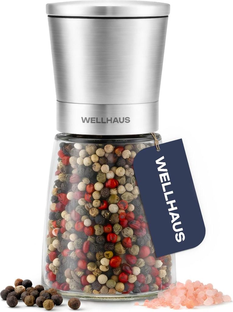 WELLHAUS Macinae pepe manuale in acciaio inossidabile, Immagine del prodotto 