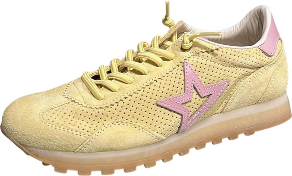 Cetti Sneaker Low Damen 32303535373831 Gelb 38 EU