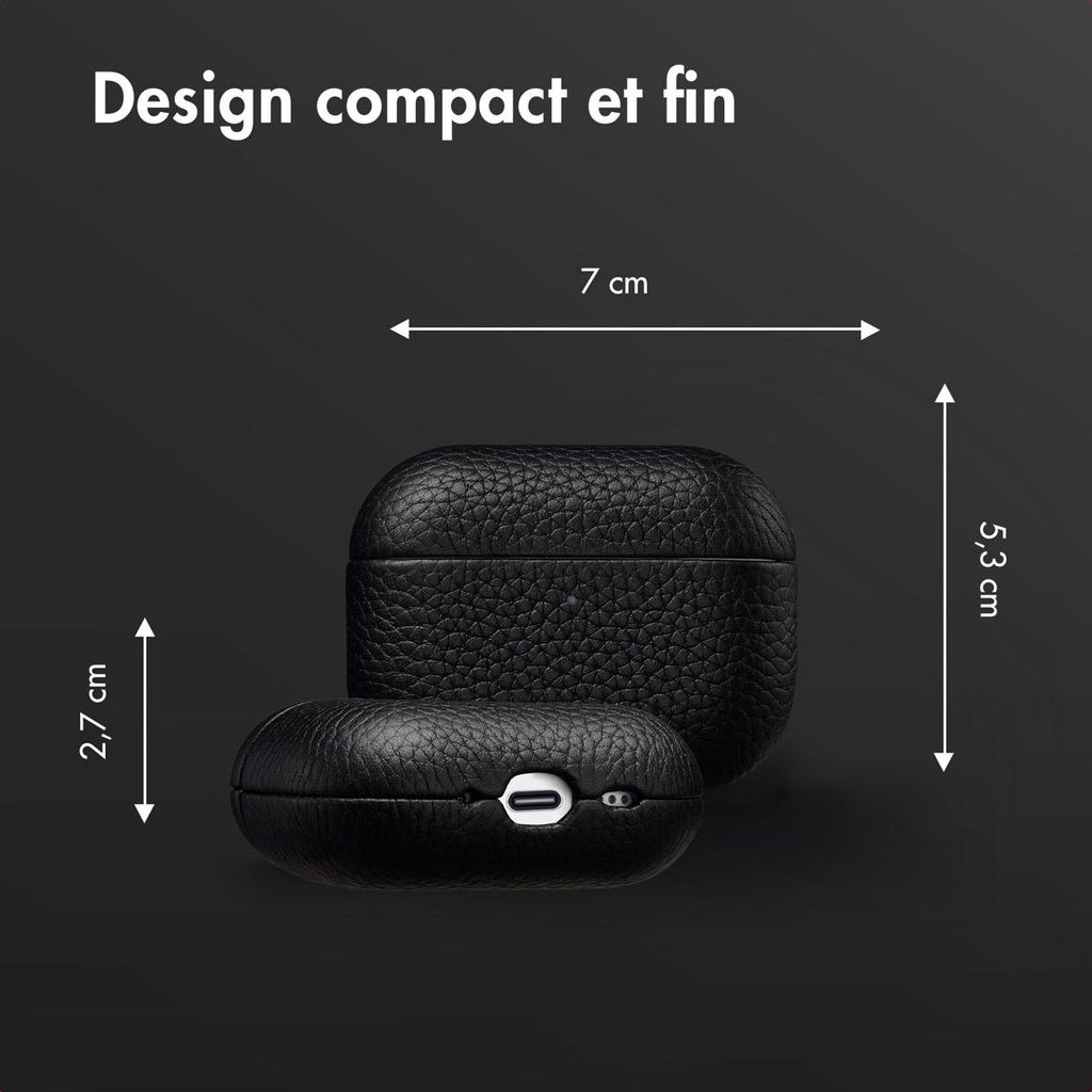3 Paia Di Gommini Auricolari Di Ricambio Con Coperchio Per AirPods/AirPods 2 - Colore Nero