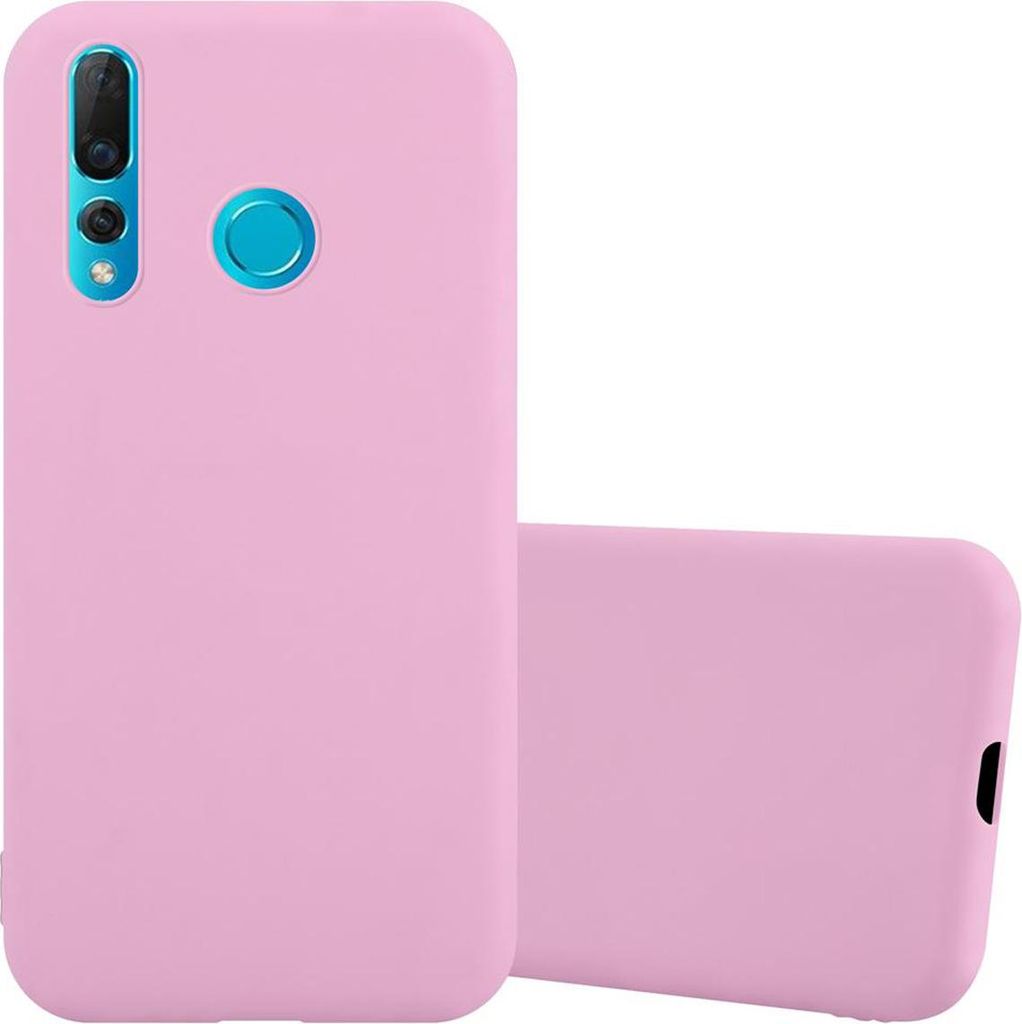 Cadorabo Hülle für Huawei NOVA 4 Schutzhülle in Rosa Handyhülle TPU Silikon Etui Case Cover