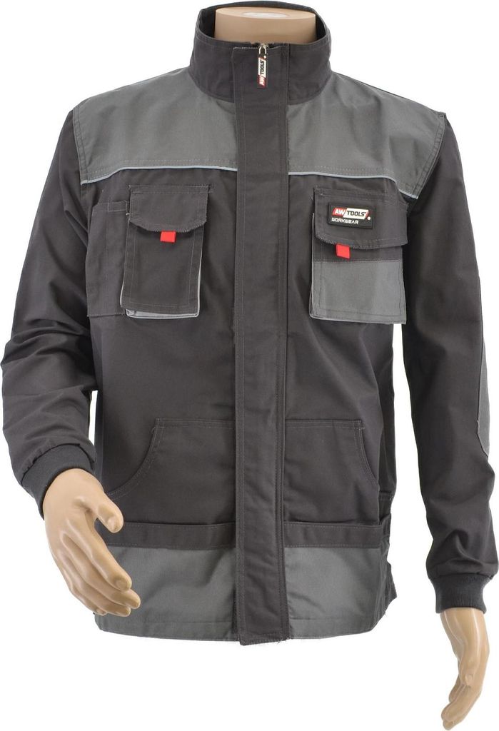 AW Tools - "T1" Jacke für Herren, Arbeit AW655 (M) (Dunkelgrau/Grau)