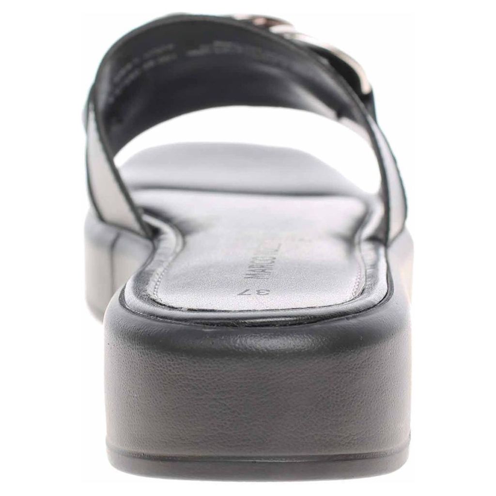 MARCO TOZZI Damen Leder Clogs Pantoletten Kette Plateau Produktbild 10